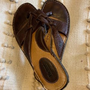 Born brown sandals